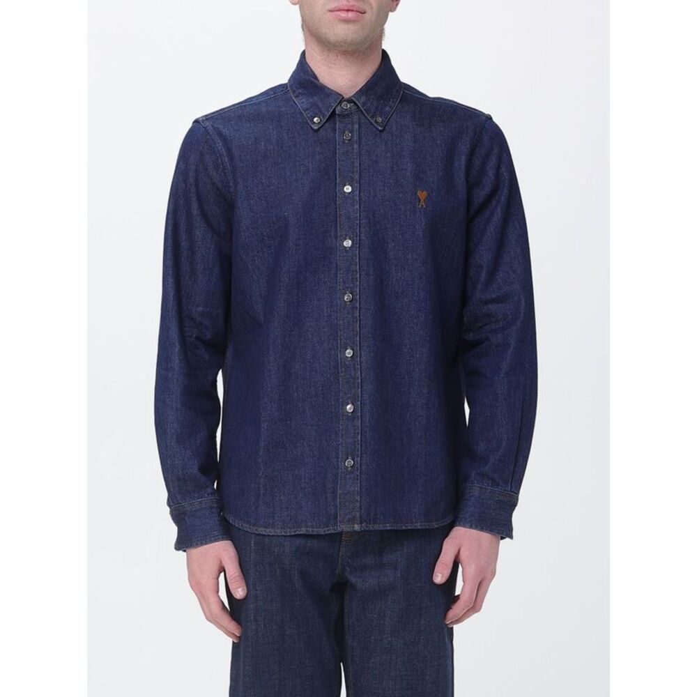 Ami Paris Shirt Men Blue